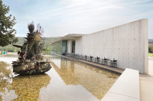 Chateau la Coste, Frankreich, Skulpur von Damian Hirst