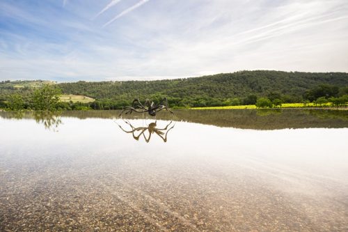 Chateau la Coste, Frankreich, Skulpur von Louise Bourgoise